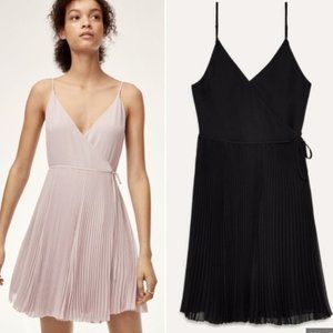 Aritzia Wilfred Black Beaune Mini Dress XS